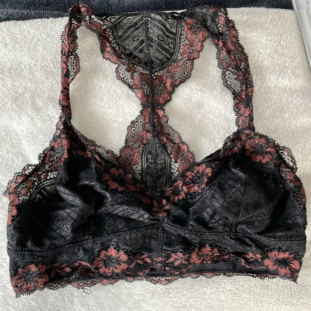 Free people black bralette